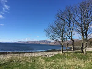 Image of Driftwood Cottage between Glencoe and Fort William beautiful country side