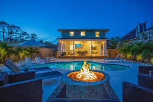 Image of Coastal Beach Retreat w\/ Heated Pool, Putting Green