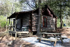 Image of Historic one bedroom log cabin