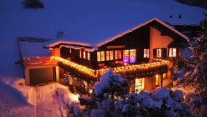Image of Klosters- Serneus Traditional Swiss Chalet