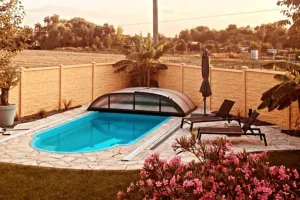 Image of Pool, Sauna und Blick ins Grüne