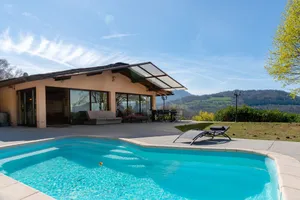 Image of \"Detached House with swimming pool and spa\" with Private Pool, Whirlpool & Wi-Fi