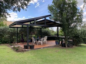 Image of Cranley Garden Retreat with Fireplace & Pool