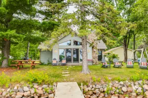 Image of Cozy house just feet from the water.   \"Lake Life\"  70 minutes from Maple Grove