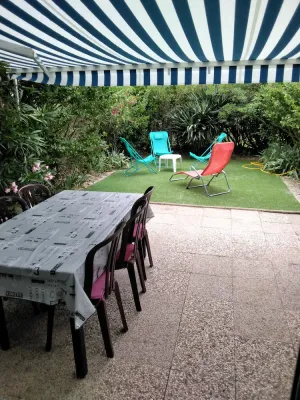 Image of 2room +cabin, sleeps 5 with parking and garden 200 m from the beach