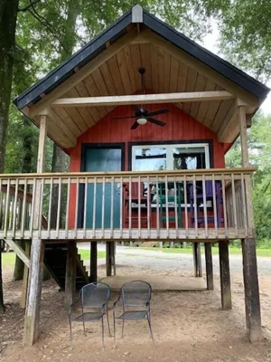 Image of Rustic Red Retreat