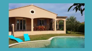 Image of Villa with private pool, quiet and not overlooked near Avignon