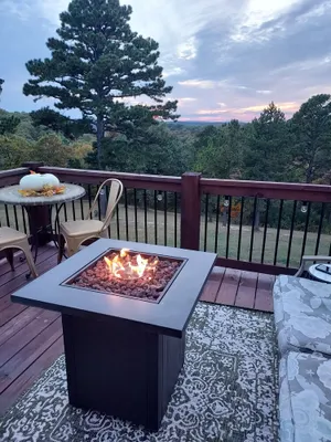 Image of Apartment, Mountain View\/Deck. Bikers welcome, mins to DT Eureka Springs.