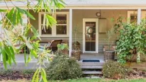 Image of Kia-Ora Cottage - Shaded Garden with space for the Kids to Play