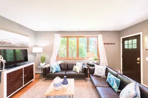 Image of Fully stocked vacation home with large private yard, decks and BBQ gas grill