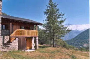 Image of chalet of altitude, closed to ski slopes, chalet - 3 rooms+mezzanine 9 p