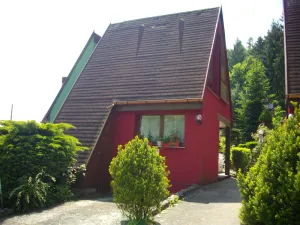 Image of Quiet cottage, flowery setting, parking, private terrace, near Colmar