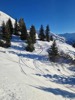 Image of Appartement cosy à Valmeinier avec vue montagne et piscine