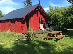Image of Sunny wooden chalet