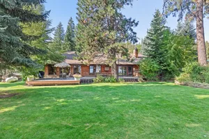Image of Lakefront Home, with Beach, Dock, Pickleball court, 6 bed 5 bath on Spirit Lake