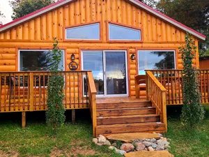 Image of Bayview Cabin on Picturesque Northwoods 7 mile chain of lakes  (All seasons)
