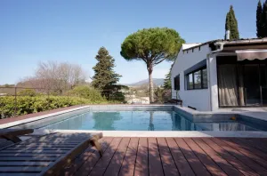 Image of Top of villa with swimming pool and private garden