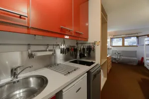 Image of Wifi, 50m from resort center, Ground floor, tv, ski locker, 18m², Montchavin La Plagne