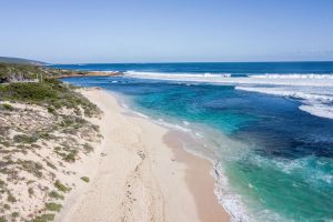 Image of Yallingup Lagoon Beach House - Exclusive Escapes. 3 bedroom 2 storey beach house with log fire