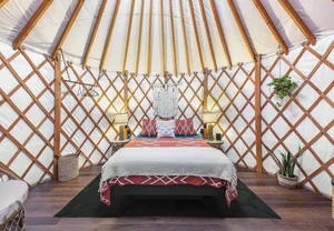 Image of Luxury Glamping Yurt on 1 acre!