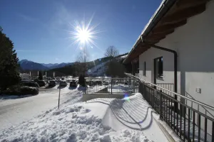 Image of Cross-country skiing and skiing directly from the house.