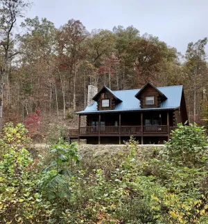 Image of Gorgeous, tree top views from this cabin