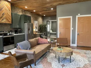 Image of Silver Moon Heights Loft with unique balcony