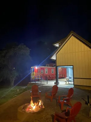 Image of The C&O Caboose at Cantrell Station, Minutes to Fayetteville!