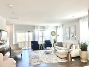 Image of New Modern Home near RDU-1st floor bedroom