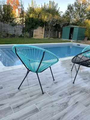 Image of Pool house 200 m from town center