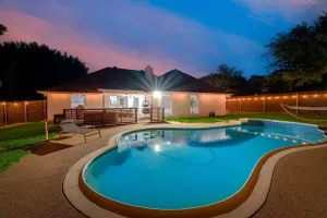 Image of Boho Chic Home w Backyard Paradise - Pool + Grill