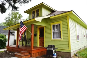 Image of True Downtown Bozeman...Fun In Any Season!