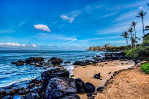 Image of Ground-floor, oceanfront condo with outdoor pool & water views