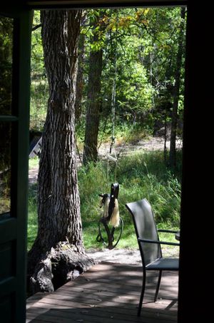 Image of A gorgeous 2 bedroom cabin at the back of the property