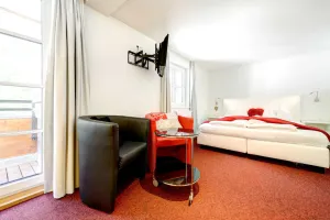 Image of Double Room with Balcony - Boutiquehotel Lün