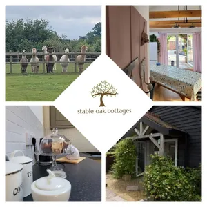Image of Birch Cottage with private wood fire hot tub