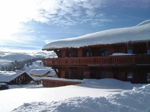 Image of 1st floor, view ski slopes, tv, ski locker, 14m², Les Saisies