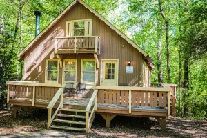 Image of Feel secluded in this spacious chalet steps from our amenities!