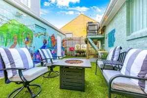 Image of Mardi Gras Patio + Parking! 8mins to Canal St. + Premier Dog Park Nearby