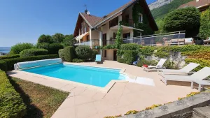 Image of Lake Annecy villa, wide views of the lake and mountains in the heart of Veyrier