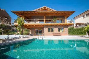 Image of Villa Torrelles: Pool and views 20min to Barcelona