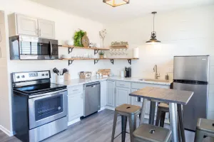 Image of NoKno Flats - Simple Serenity: 2 BR, 1.5 BA in North Knoxville