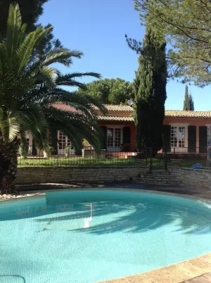 Image of house pines quiet