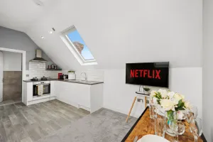 Image of BridgeCity Spacious 1 bed flat Maidstone Free Parking