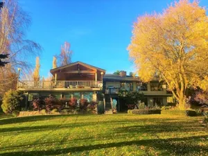 Image of Luxury Flathead Lake Retreat • Sleeps 20 • Dock • Swim Spa