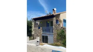 Image of Pretty Provencal house in a medieval village