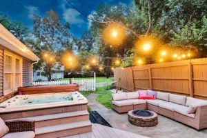 Image of +Derby Home-HOT TUB, Barrel Sauna, Firepit, PETS+