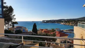 Image of False T3 apartment with sea view terraces, beach, harbor, town center. WIFI, Air conditioning