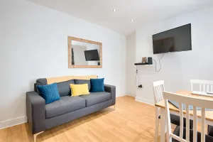 Image of Viewing deck, on-street parking, Tv in every room