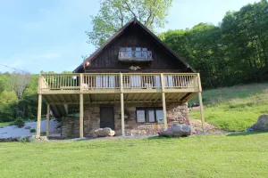 Image of Rustic, Tranquil,  Cozy Chalet on 130 acres of farmland